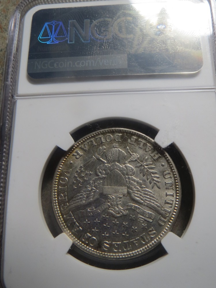 1908 D Barber "Liberty" Half -- NGC AU55 --