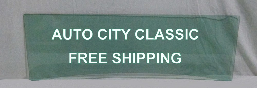 1934 Ford Coupe, Sedan, Vitoria Front Windshield Green Tint
