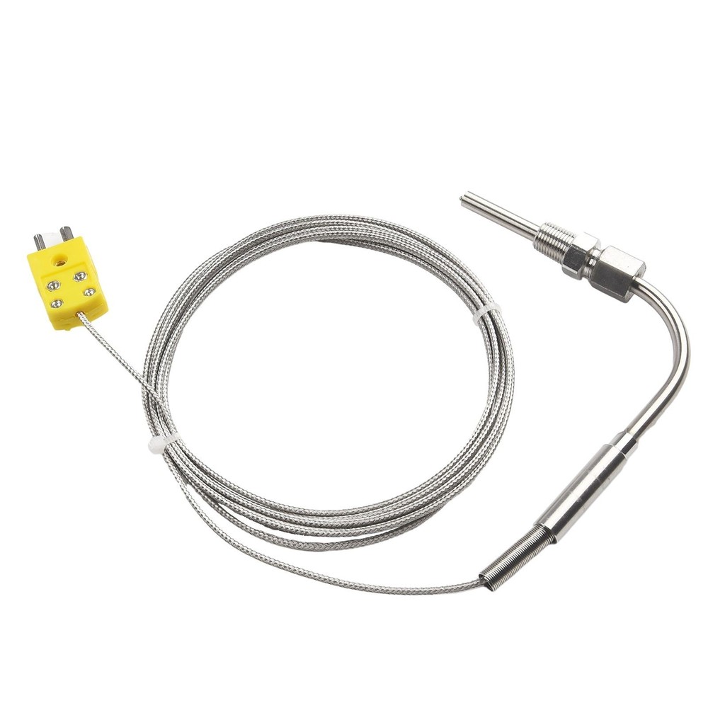 K-Type Thermocouple Exhaust Probe High Temperature Sensor Threads 2M EGT
