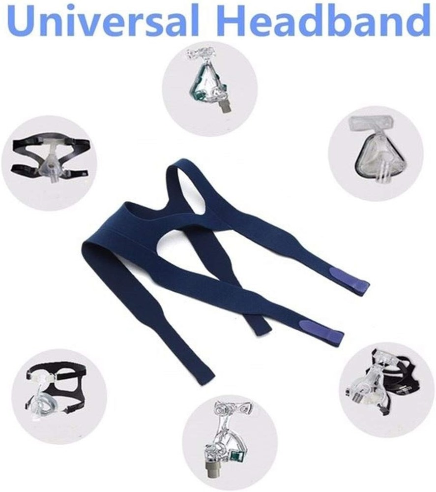Durable and Adjustable Headgear Replacement for All Common Ventilator Masks