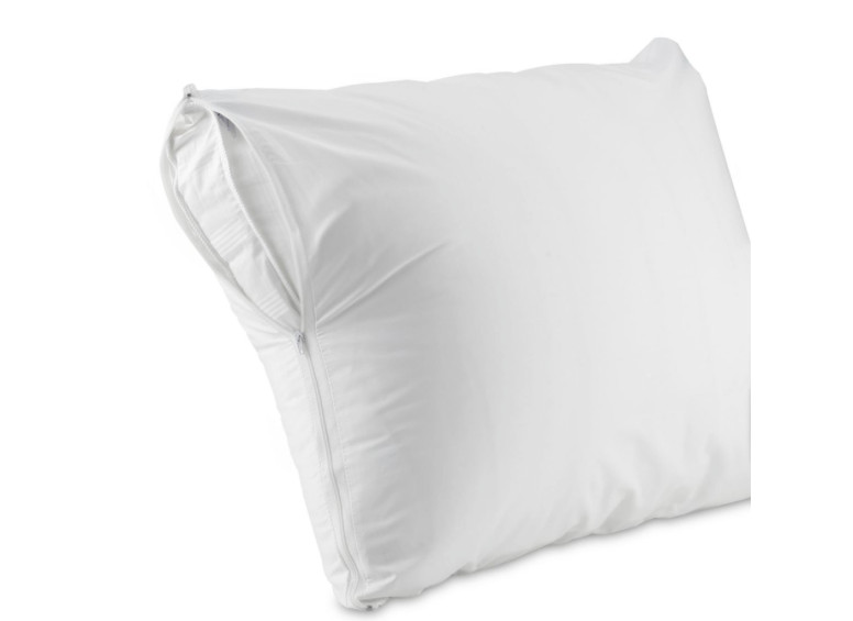 Pillow Protector with Zipper 20" x 36" White 11 Pack