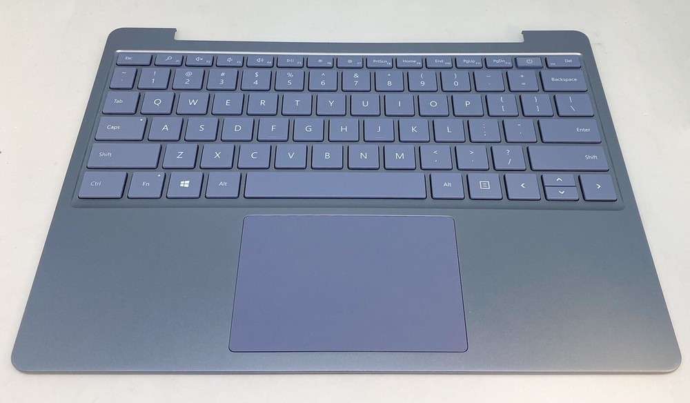Microsoft Surface Laptop Go 1943 Palmrest Keyboard Touchpad Part Ice Blue