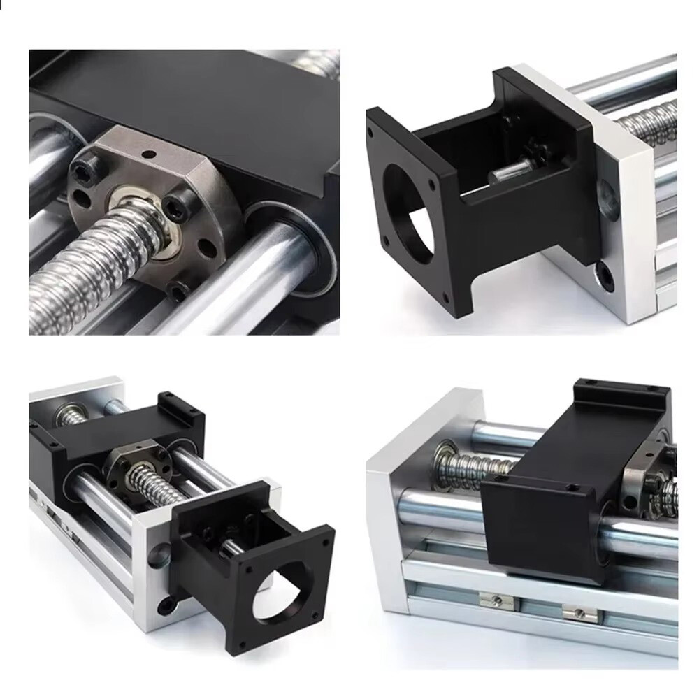 0.05mm Precision Ballscrew Slide Table 57 Motor Kit,90mm Wide Linear Module CNC