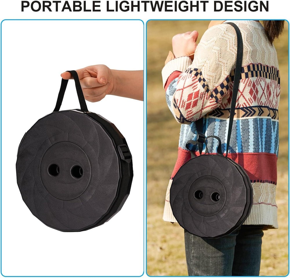 Upgraded Foldable Stool Thickened, Portable Collapsible Stool Retractable Stool