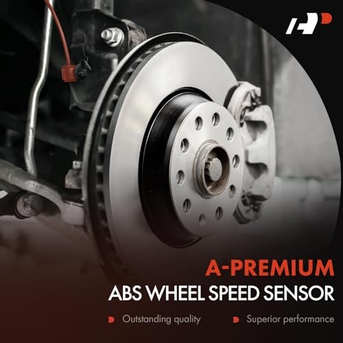 2PC Front ABS Wheel Speed Sensor Compatible with Ram 2500/3500 2014 Pack of 2