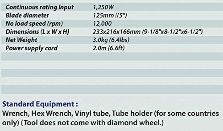 Makita 125 mm Cutter