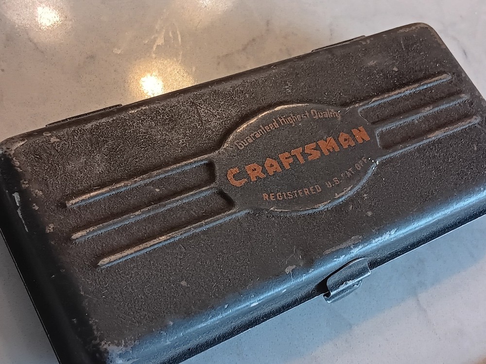 Vintage CRAFTSMAN Metal Tool Box