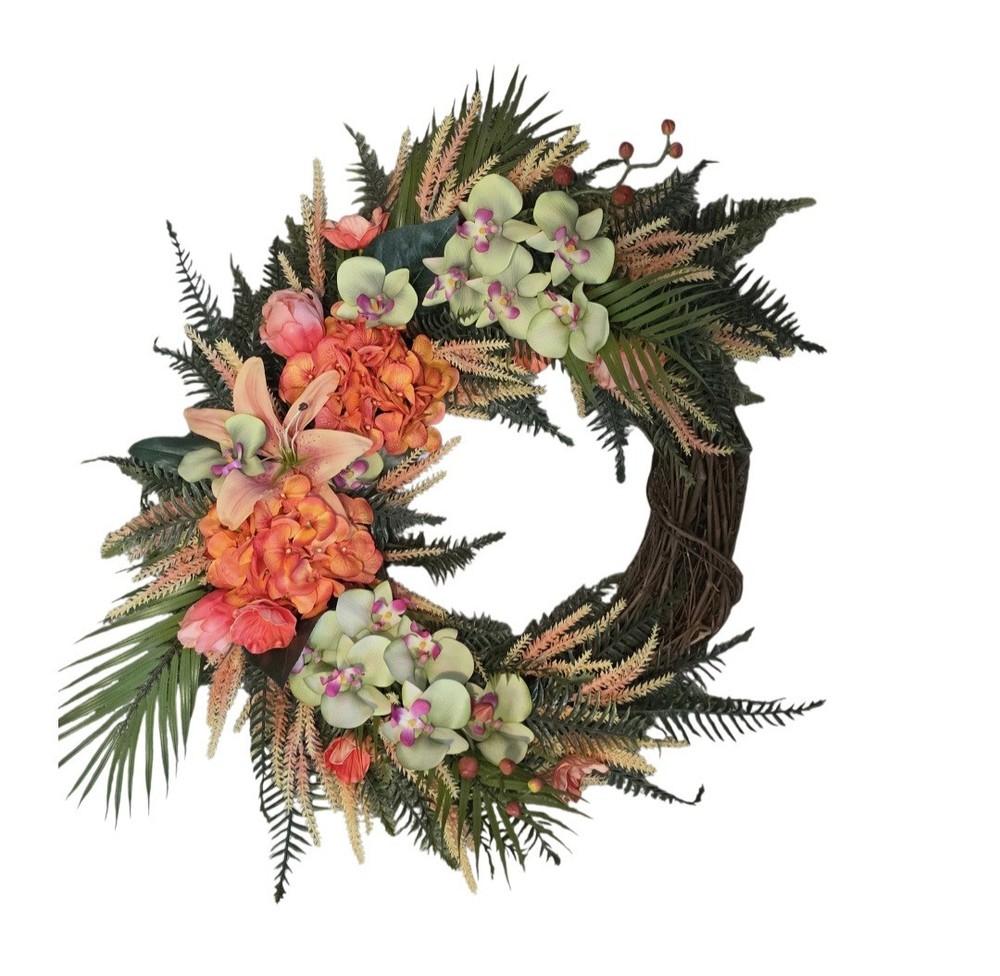 Gorgeous Summer Floral Wreath