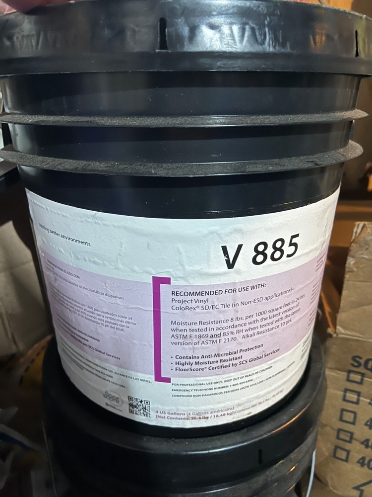 V 885 4 Gallon Adhesive