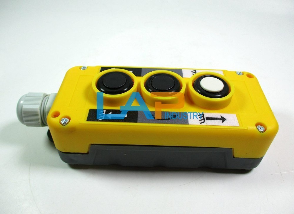 1 Pc. COP-3B Lifting And Unloading Tail Plate 3 Bit Crane Switch Button Box