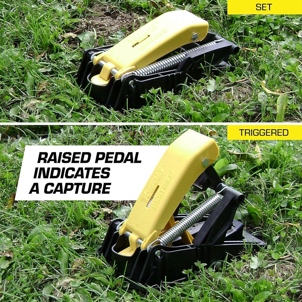 Innovative Heavy-Duty Mole Trap - Humane, Hands-Free Pest Control Solution