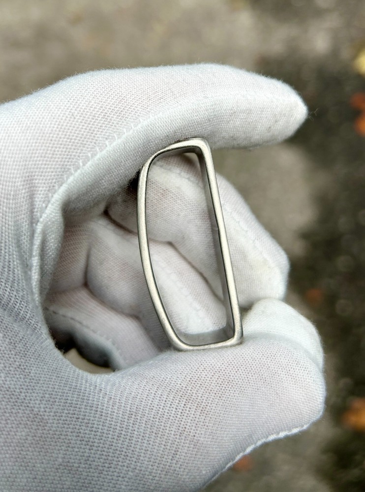 Stainless Engraved 2B1ASK1 Mason Belt Loop | 1.5" Width | Freemason Accessory