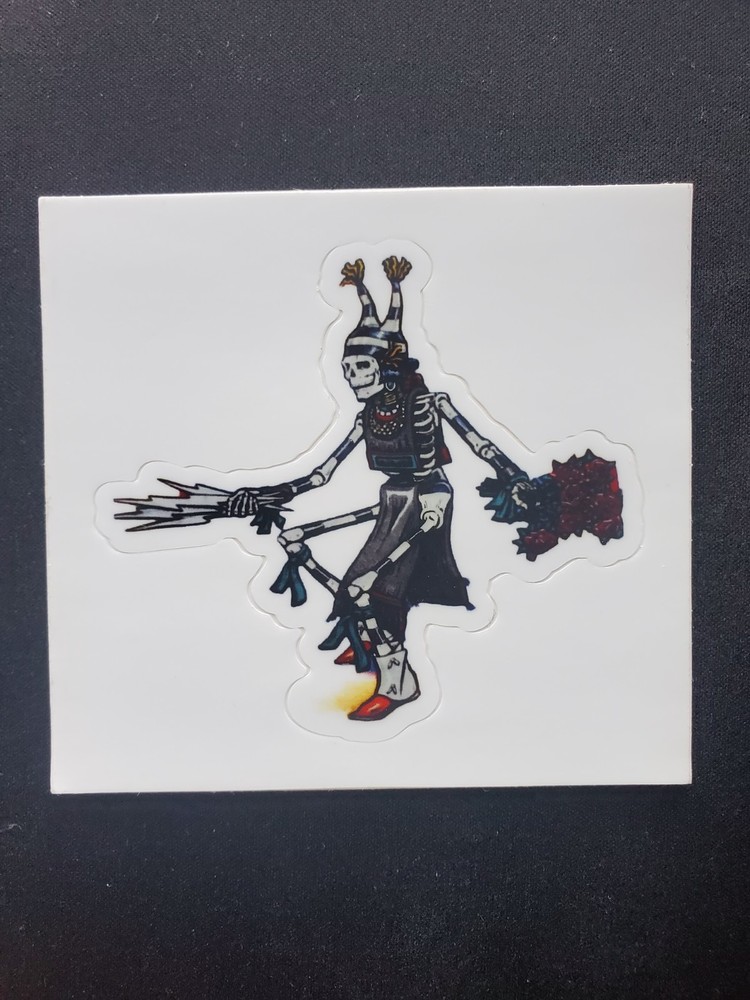 Santa Fe Skelly sticker