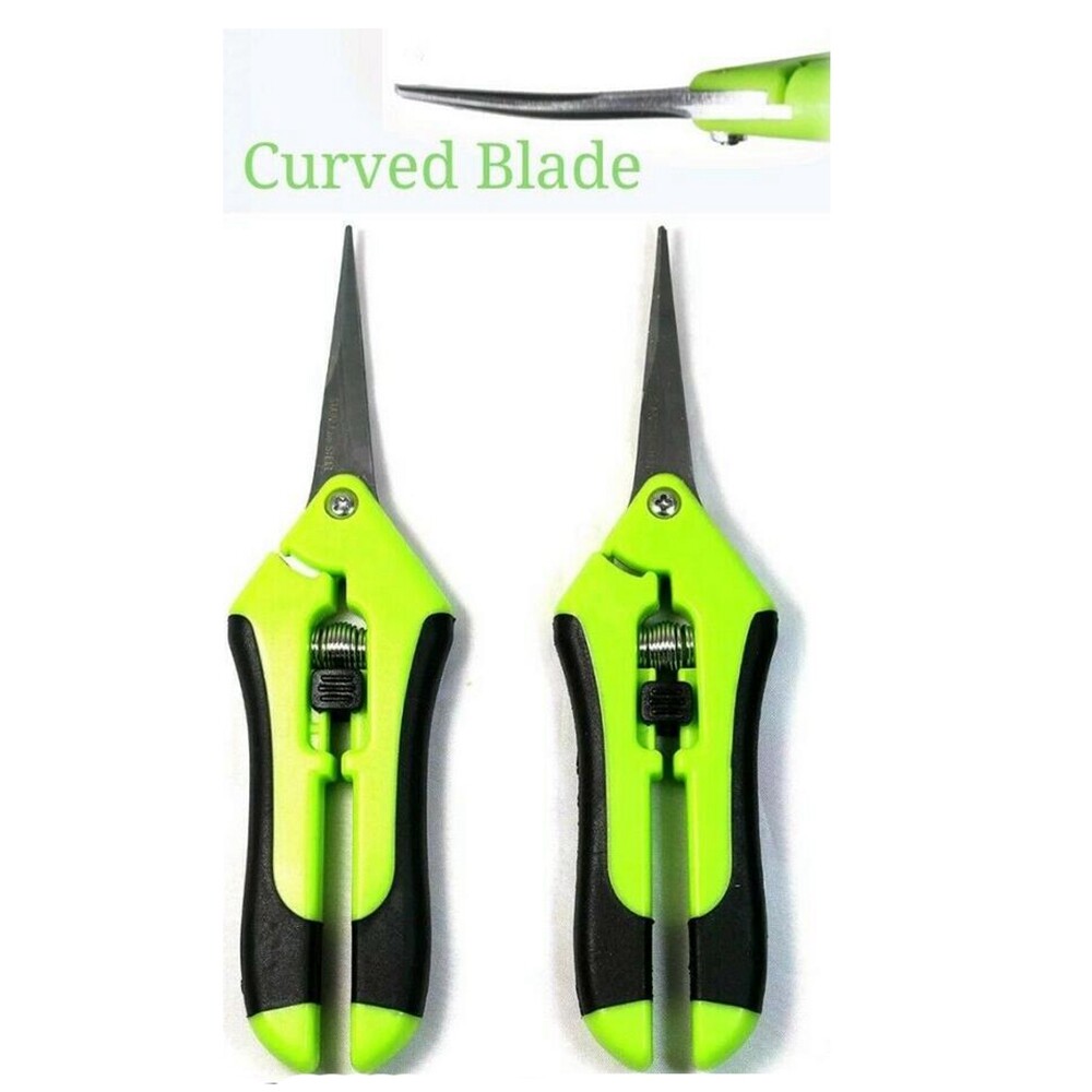 2-Pack Curved Blade Pruning ​Shear Plant Gardening Scissors Trimming Tool