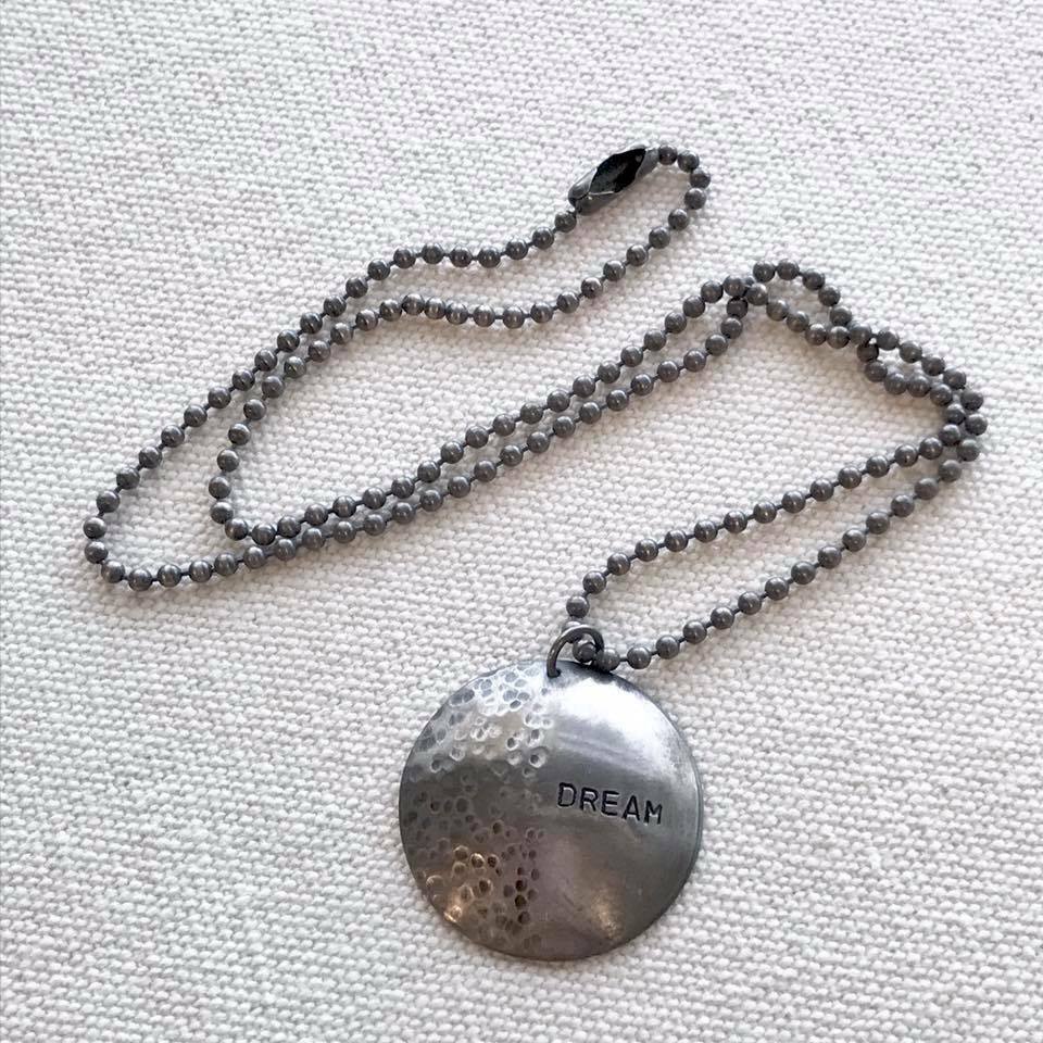 "Dream" Sterling Silver Necklace - Handcrafted