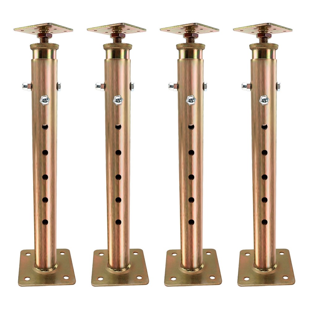 4Pack House Floor Jacks Post Pole for Leveling Adjustable Lift Support Jack Post