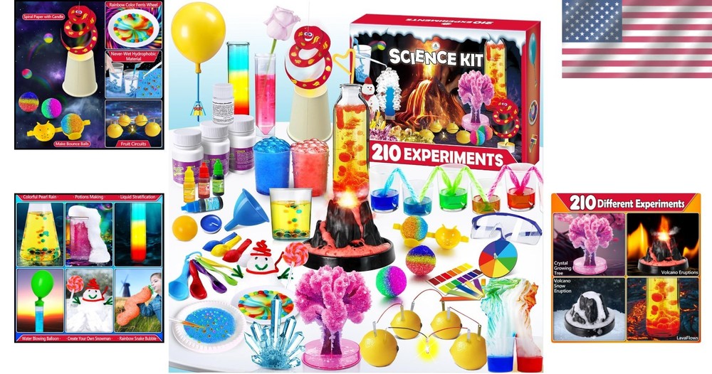 Ultimate Science Experiments Kit for Kids