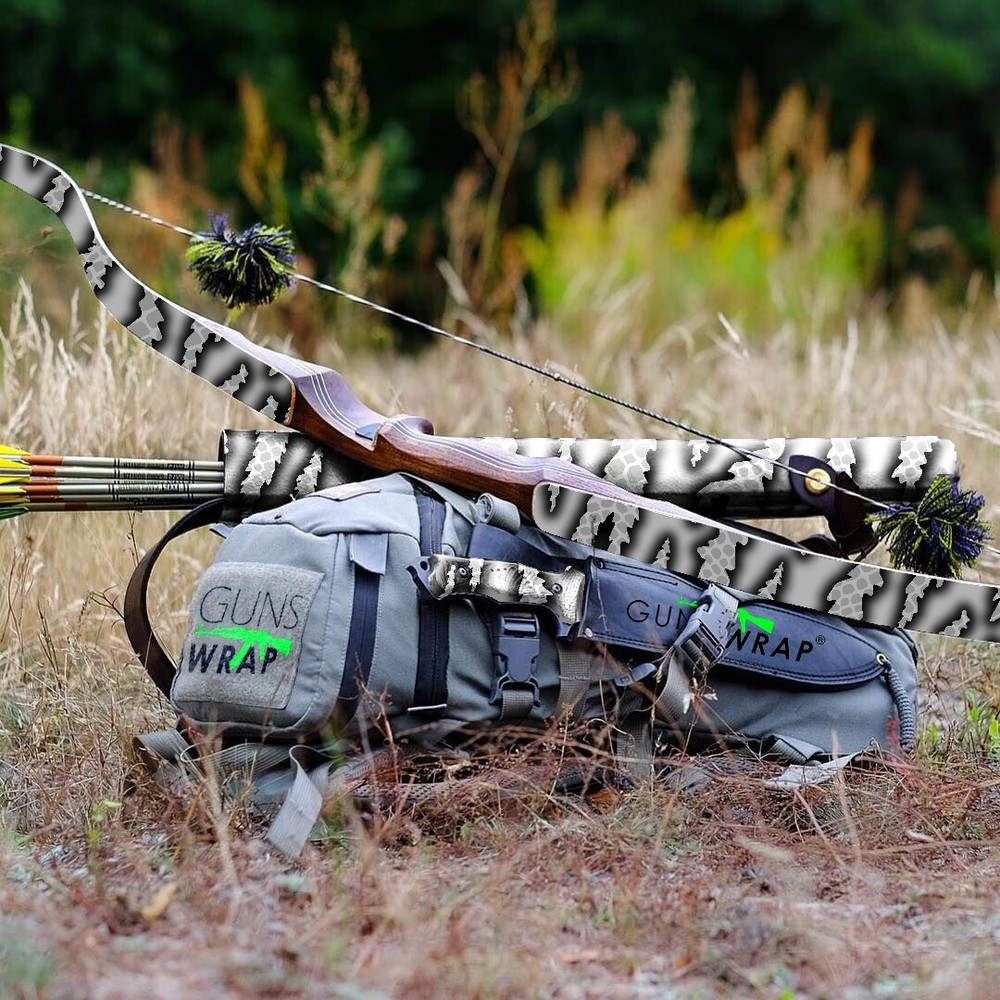 Camo Guns Wrap Skins Premium Vinyl Matte Camouflage Roll (7,8х39in) PYTHON