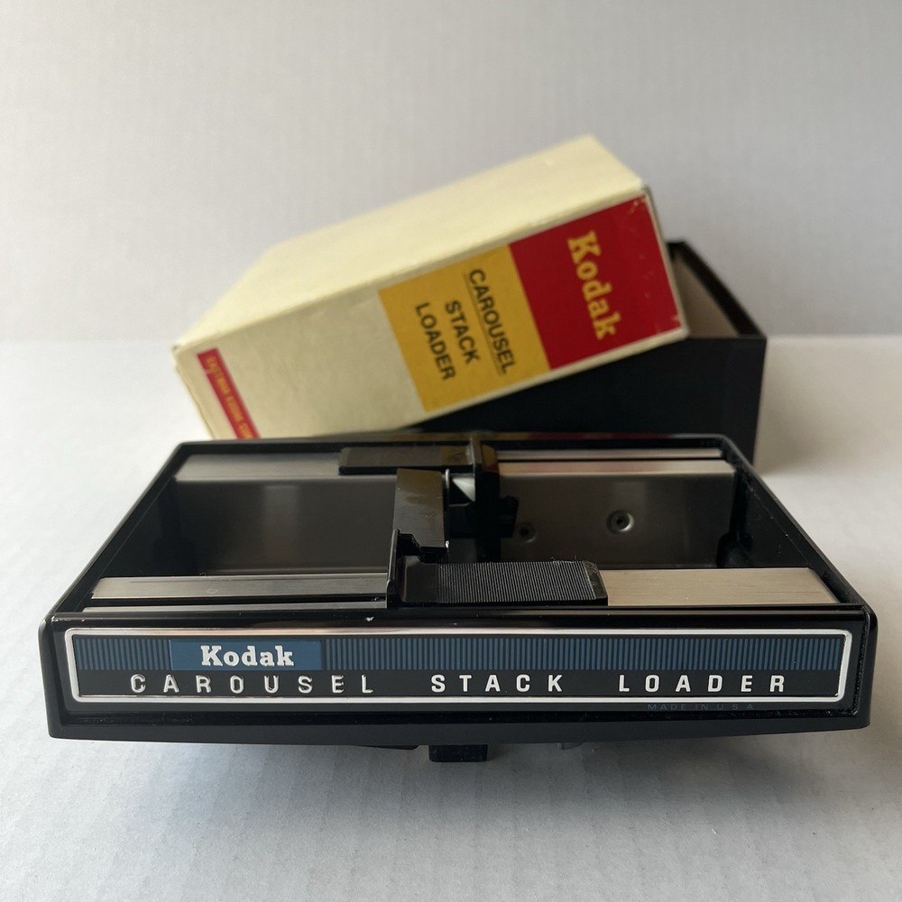 Vintage Kodak Carousel Stack Loader For Slide Projectors W/ Box