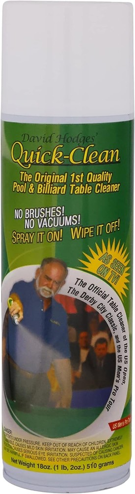 Quick Clean Pool Table Felt Cleaner Spray - Great for Cleaner...