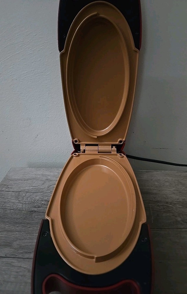 Copper Red 5 Minute Chef Ceramic Nonstick Omelet Snack Maker