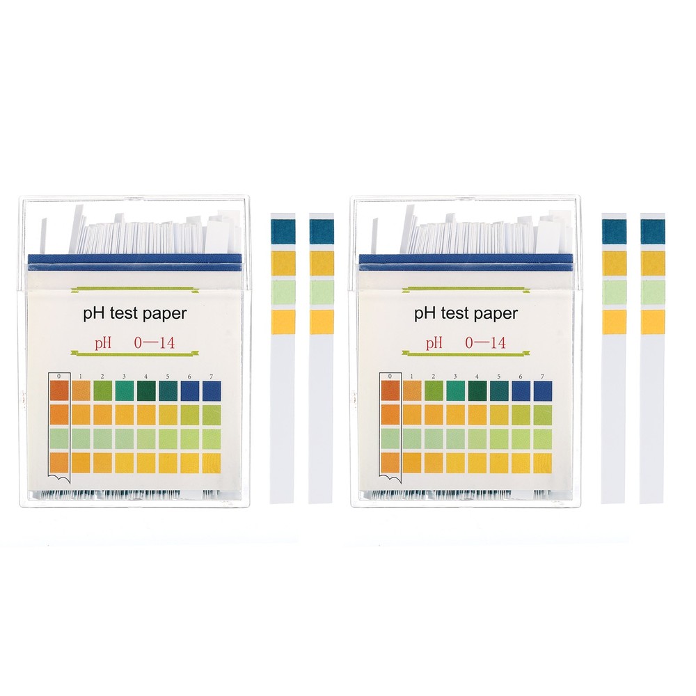 PH Test Strips 0-14.2pcs 100 Indicator Maps Sunflower Tester