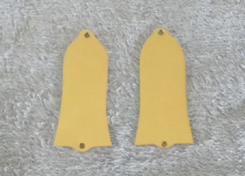 gibson truss rod cover - solid brass - custom made