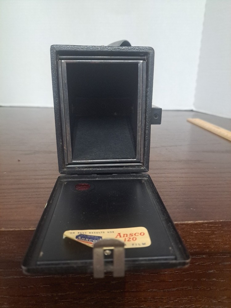 Vintage Ansco Shur Flash Box Camera UNTESTED