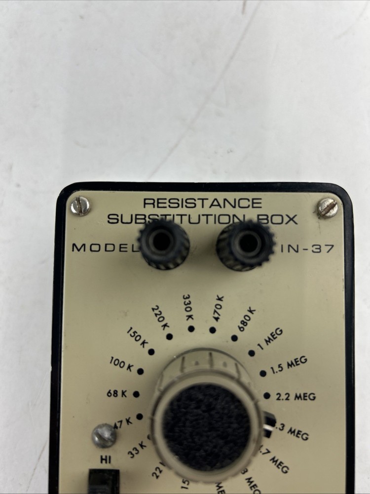 Heathkit Resistance Substitution Box Model IN-37