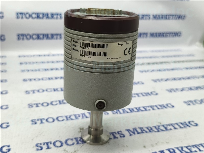 MKS Instruments 626A01TDE Range 1 Torr Baratron Capacitance Manometer