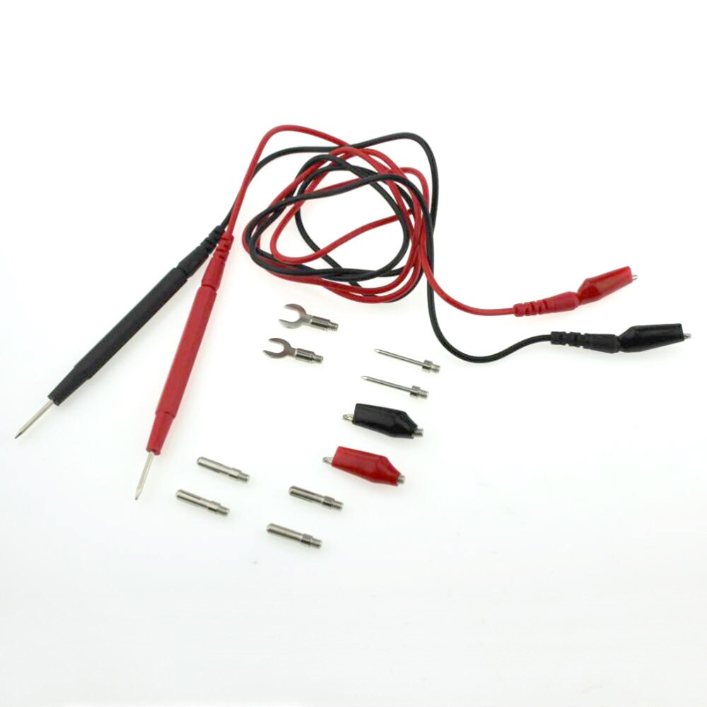 18Pcs/Set Multimeter Probe Silicone Test Lead Tool