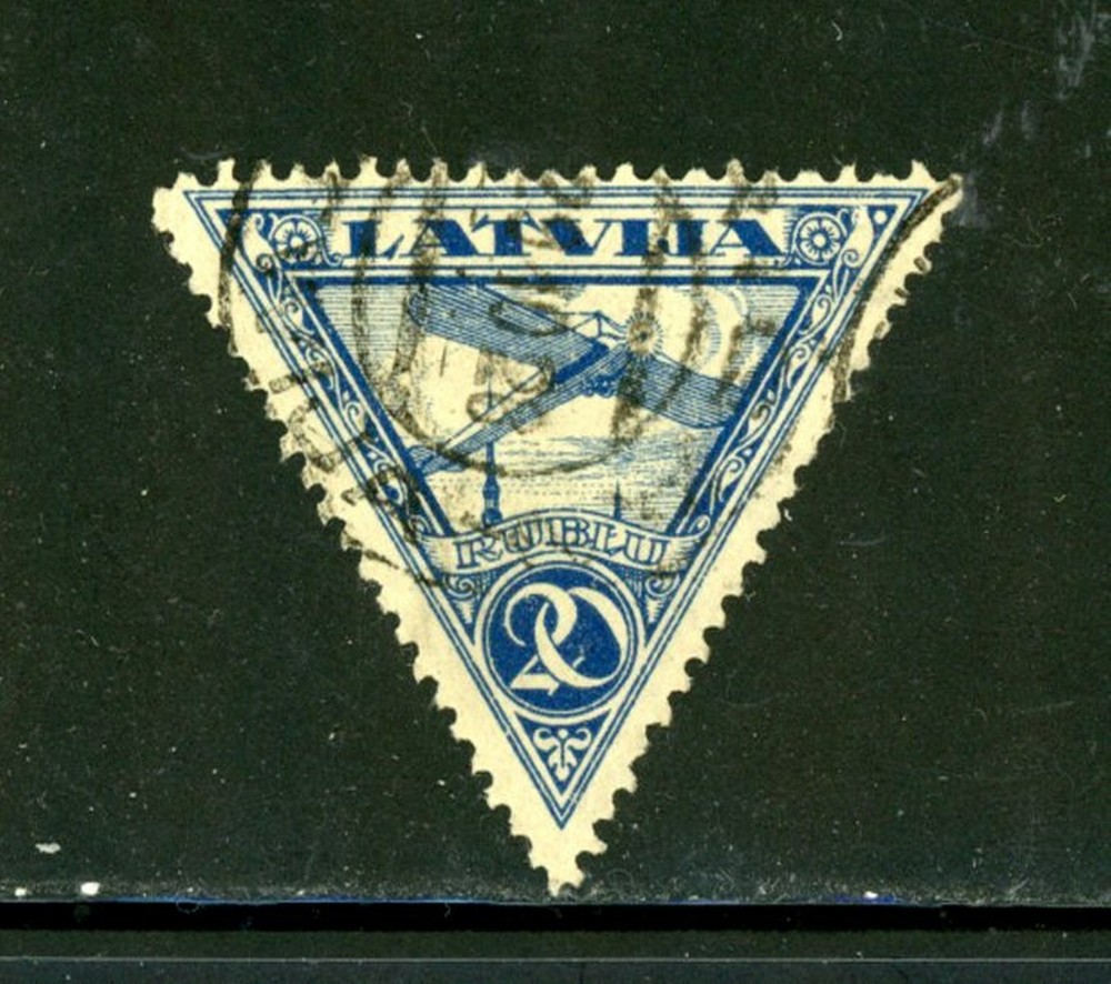 Latvia Scott # C2 - Used
