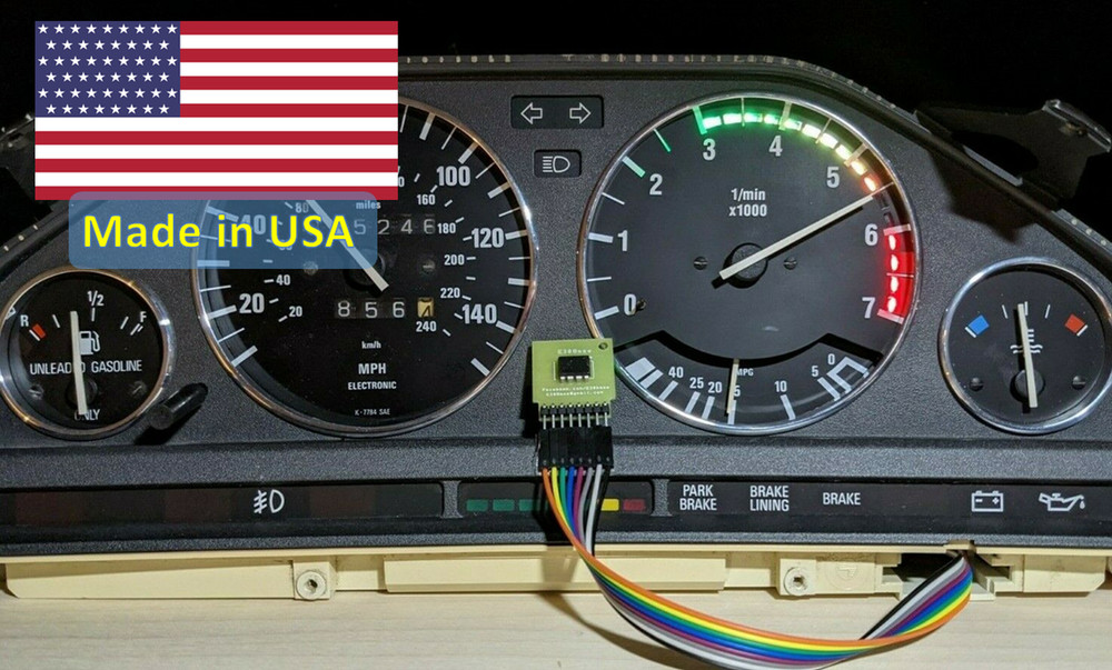 BMW E30 M3 4 Cylinder S14 Engine US spec 8K RPM Cluster Coding Plug Stick HML087