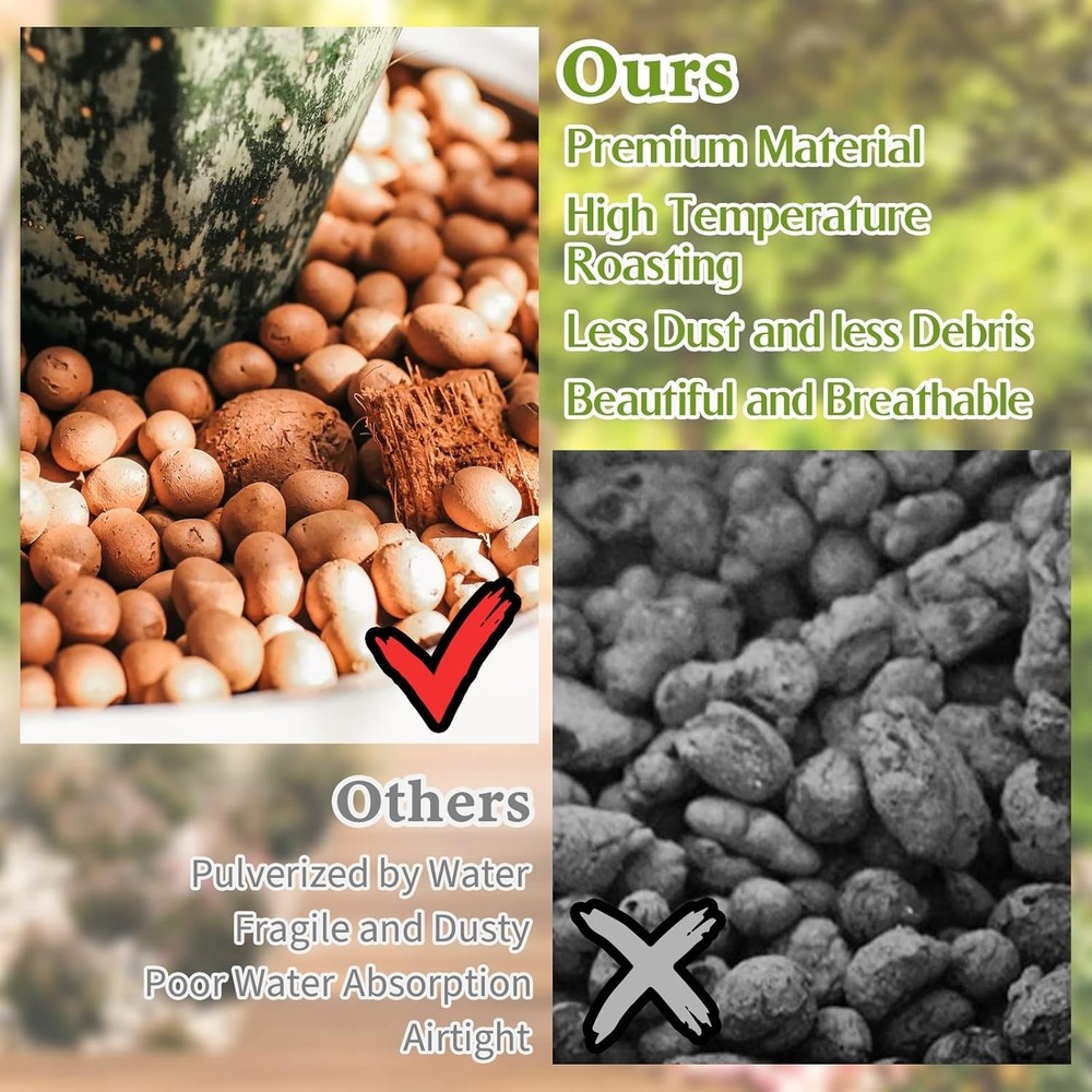 19 lbs Hydroton Clay Pebbles for Growing Orchids