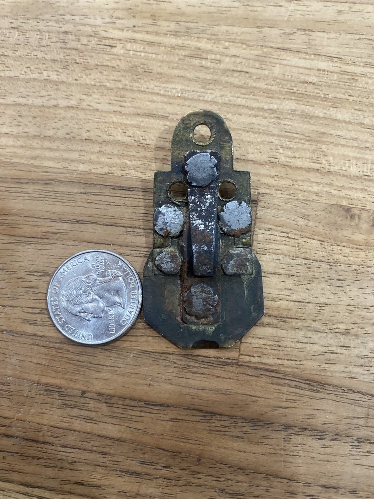 early black powder patch box all handmade