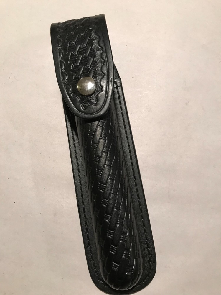 Gould and Goodrich Basket Weave Flashlight Pouch