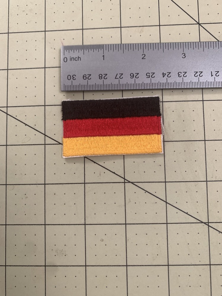 Germany National Flag  Arm Patch  NEW .pre-owned