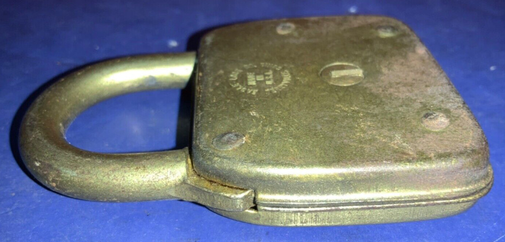 Vintage Eagle Lock Co. 3” Lock - NO KEY - AS IS