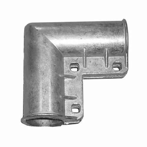 3-Bolt Chain Link Aluminum Gate Corner, Fits 1-3/8" Framework