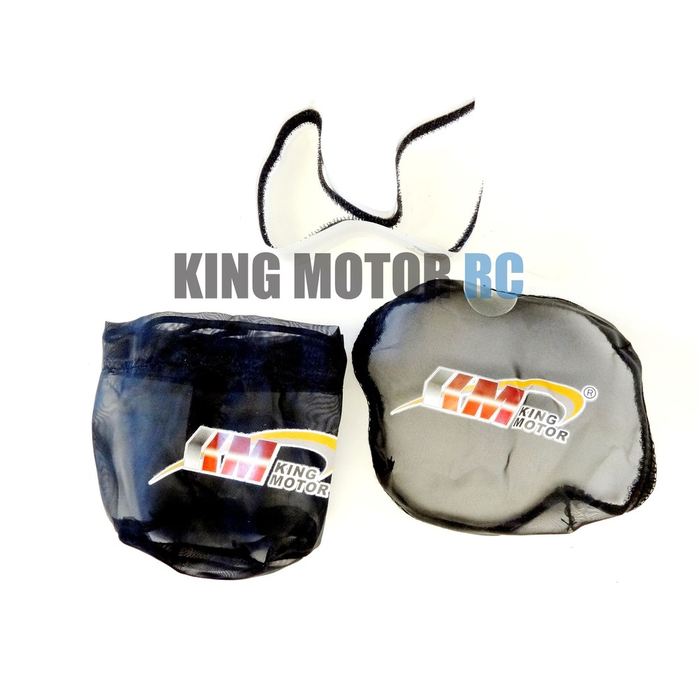 Pull Start & Air Filter Outer Ware Set (black) Fits King Motor HPI Baja 5b Rovan