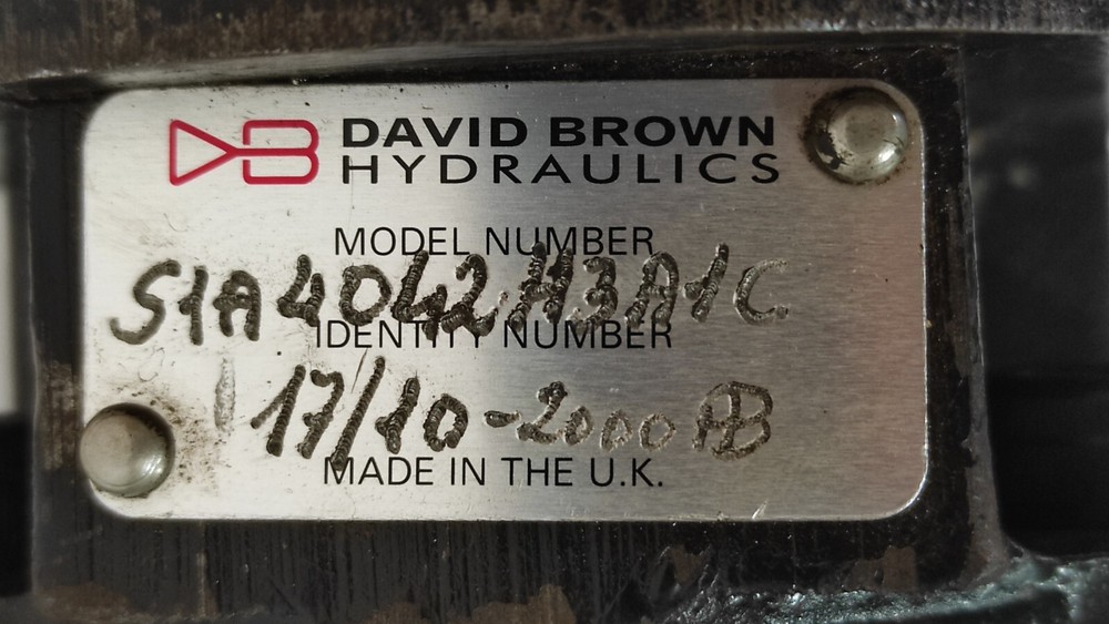 DAVID BROWN SIA4042H3AIC HYDRAULIC PUMP