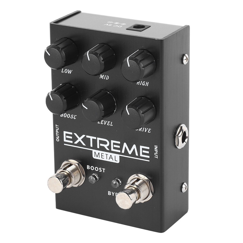 Guitar Distortion Effect Synthesizer Pedal Multiple Modes Adjustable Electric