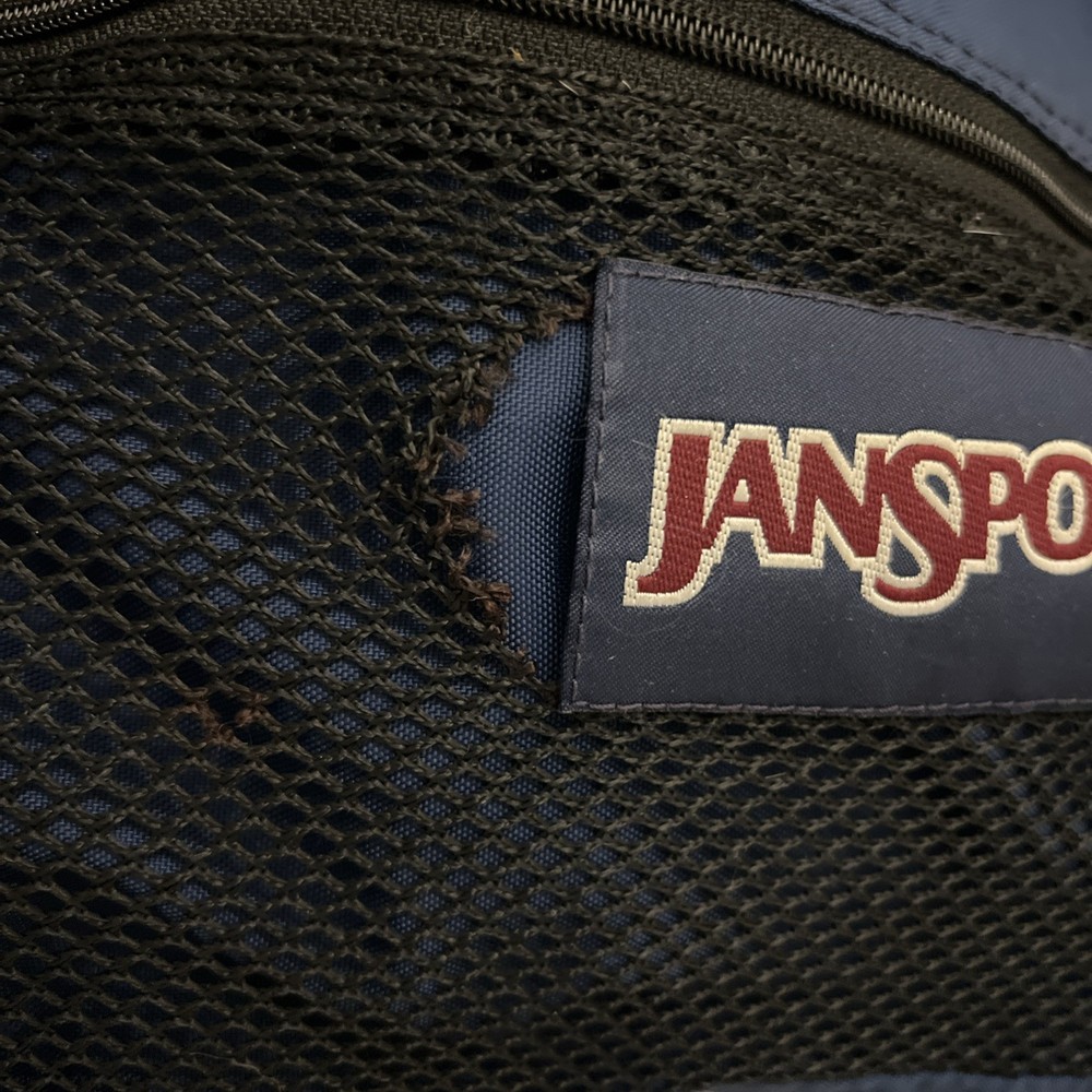 Vintage Jansport Rainier Blue External Frame Hiking Backpack