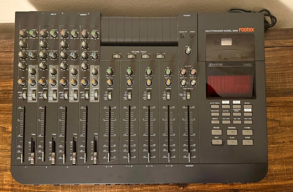 FOSTEX 380S Dolby S Multitrack Analog Recorder