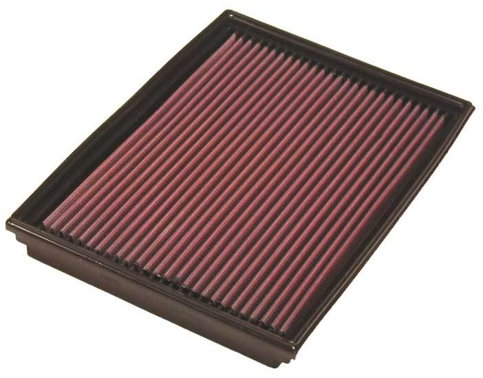 K&N Air Filter Element 33-2212 (Performance Replacement Panel Air Filter)