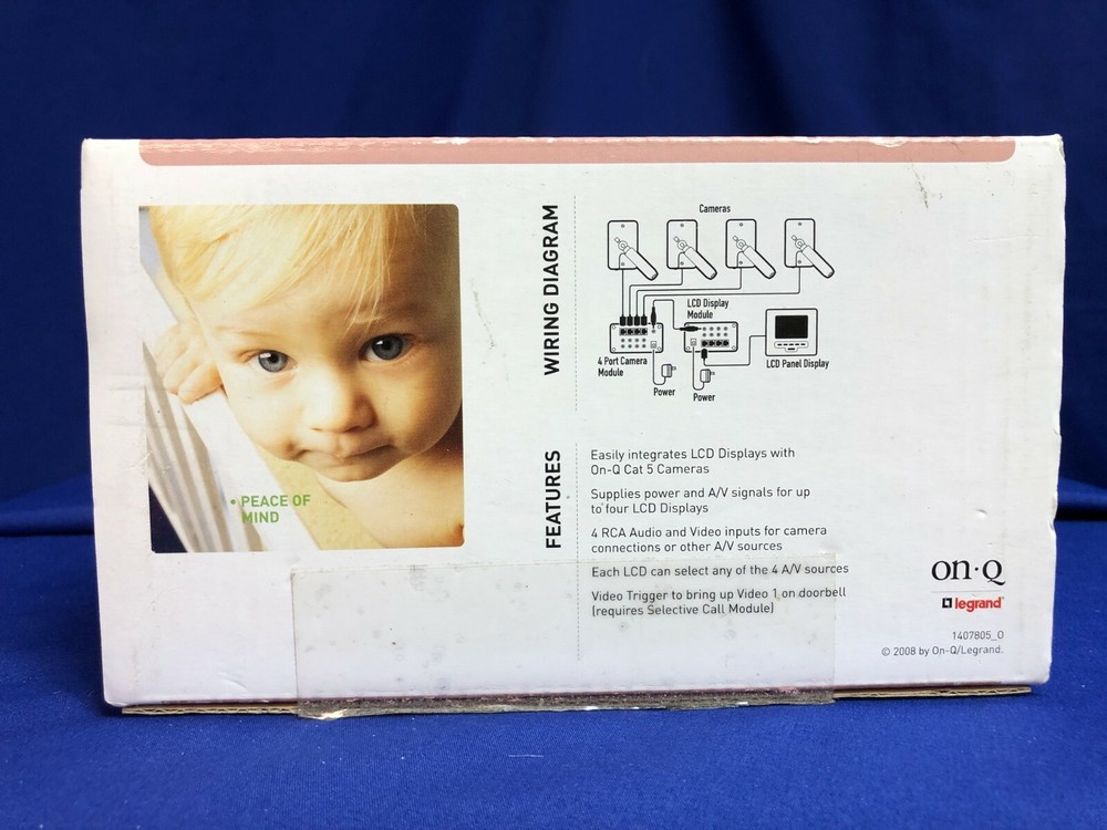 Legrand CM1010, ON Q LCD Display Module - New in a Open Box