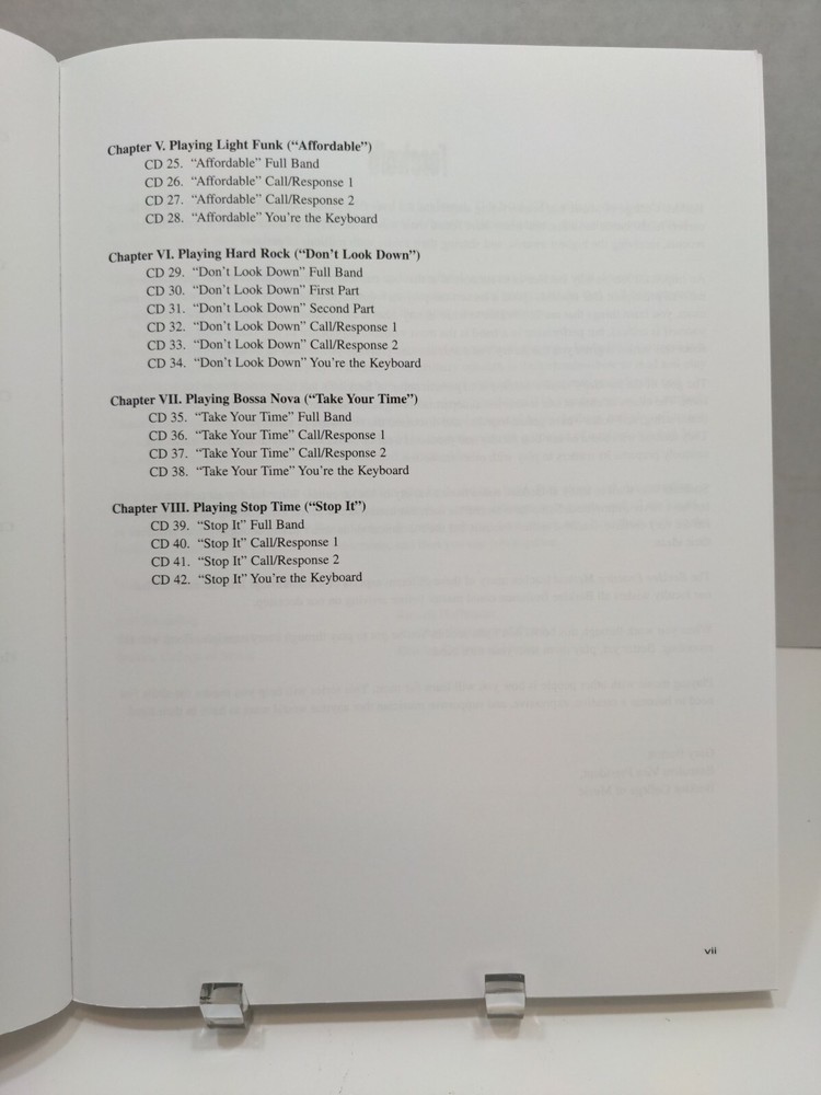 Berklee Practice Method Keyboard Sheet Music Song Book Self Teach CD M32