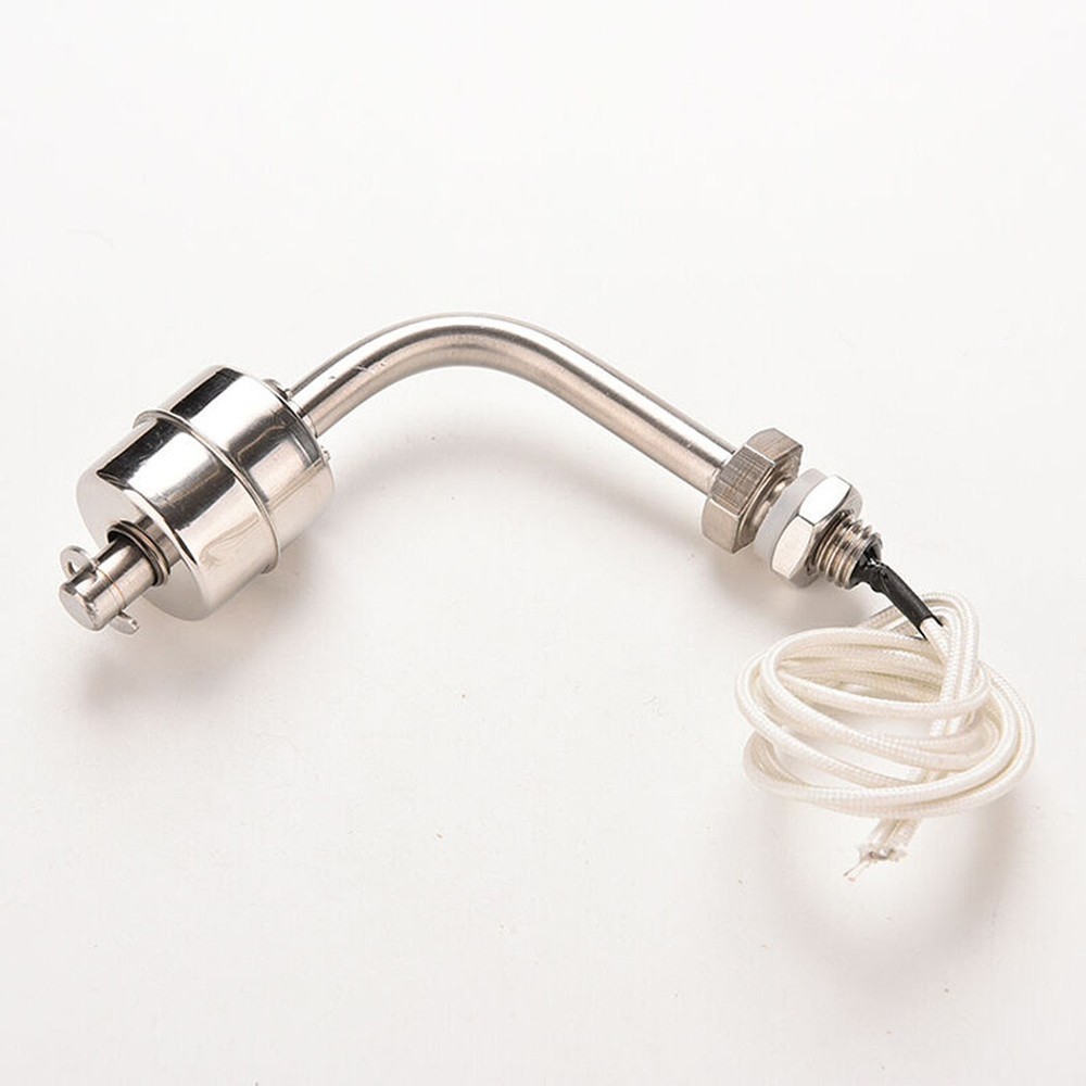 Liquid Water Level Right Angle Horizontal Float Switch Stainless Steel Pool
