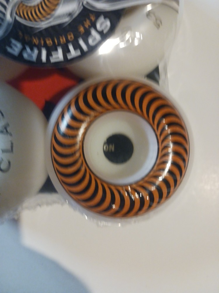 Spitfire Skateboard Wheels Classics 53mm Orange/White