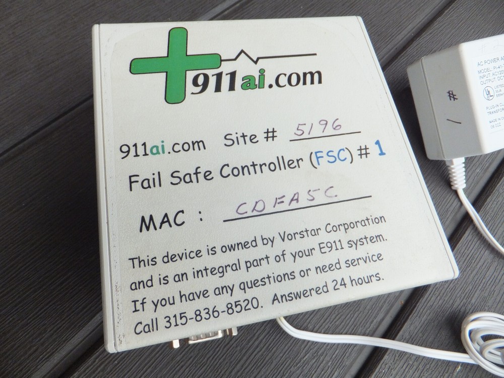 911ai FSC Fail Safe Controller & Power Cube - Unknown working condition